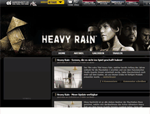 Tablet Screenshot of heavy-rain.gamersunity.de